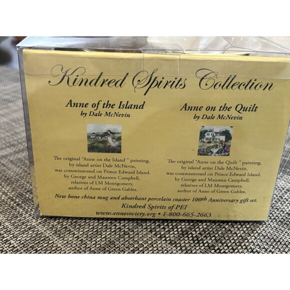 Anne Of Green Gables Mug Set Rare  2008 New In Box Montgomery Avonlea Bone China - Picture 6 of 12